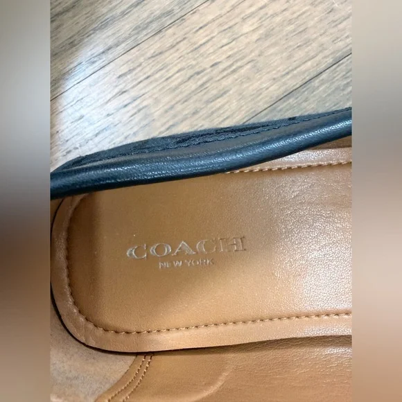 Coach Black Loafers-Size 11 - Picture 8 of 10